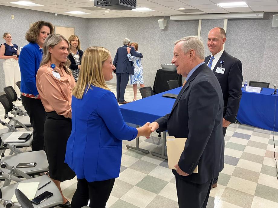 DURBIN HOLDS ROUNDTABLE ON RURAL HEALTH CARE CHALLENGES, SOLUTIONS WITH QUINCY-AREA MEDICAL PROVIDERS